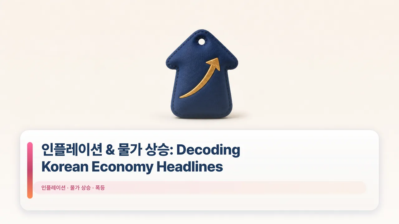 인플레이션 & 물가 상승: Decoding Korean Economy Headlines